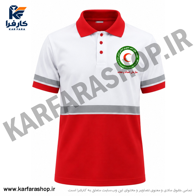تیشرت سازمان هلال احمر