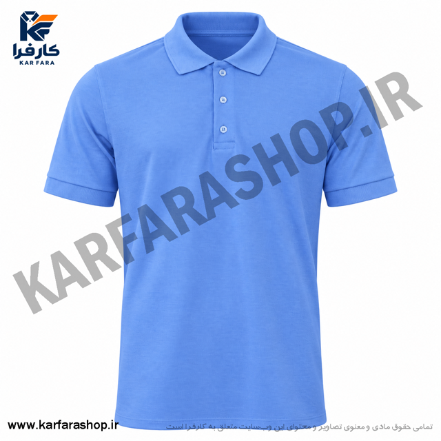 تیشرت جودون آبی آسمانی